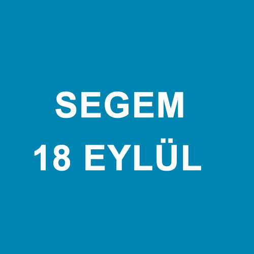 18 eylül SEGEM Çıkmış Sorular