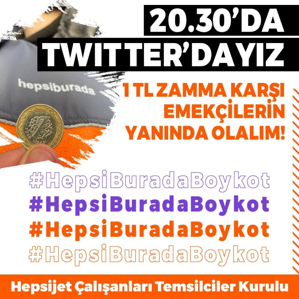 #HepsiBuradaBoykot