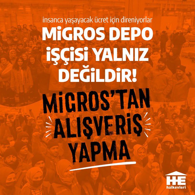 #MigrosaGitmiyorum